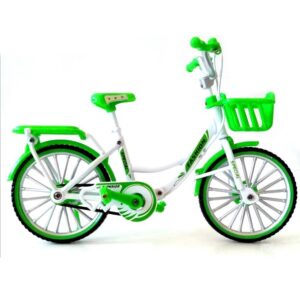 اسباب بازی دوچرخه فلزی سبز