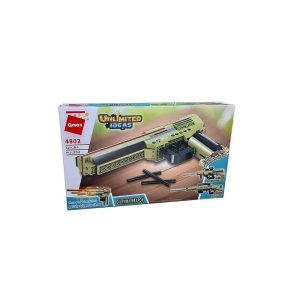 ساختنی کیومن مدل تفنگ کد C4802 سه حالته