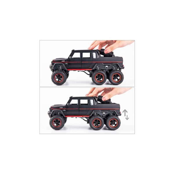 ماکت ماشین چه ژی مدل مرسدس بنز 6 چرخ G class G63 6x6 AMG