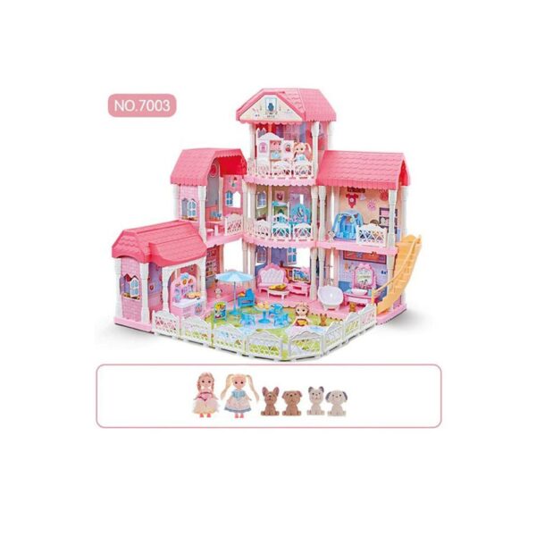 خانه عروسکی مدل Castle Villa Dream کد 7003