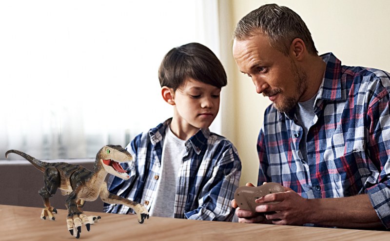 اسباب بازی دایناسور کنترلی: