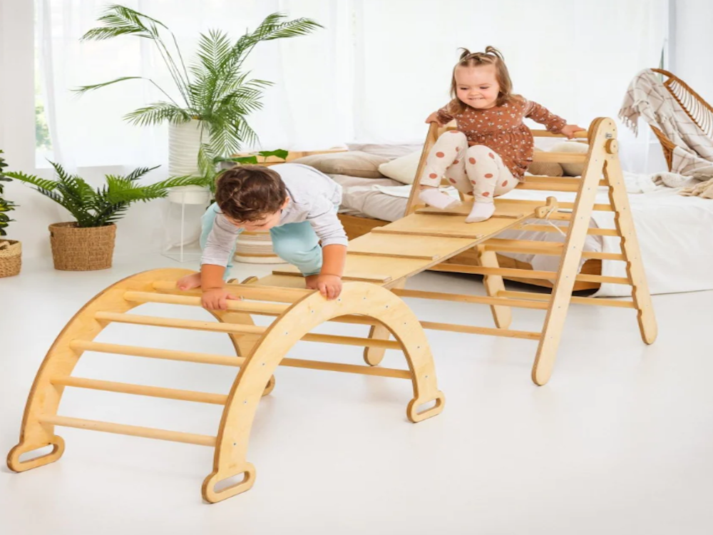اسباب بازی چوبی و مزایای شگفت انگیز برای کودکان
