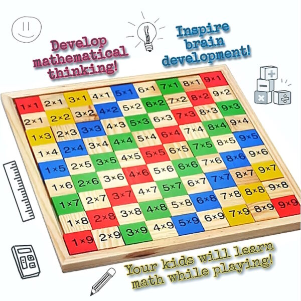 جدول ضرب چوبی کد 1321