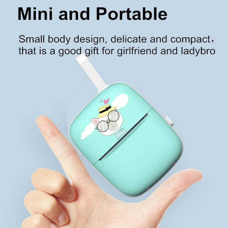 مینی پرینتر حرارتی قابل حمل mini printer کد 2506