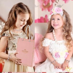 اسباب بازی ساختنی دستبند و گردنبند دخترانه