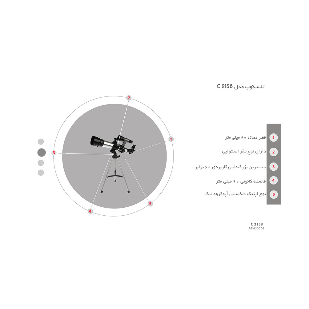 تلسکوپ نجومی مدل C2158