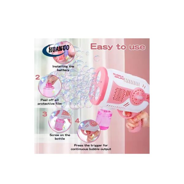 تفنگ حباب ساز مدل Bubblee Gun 2088