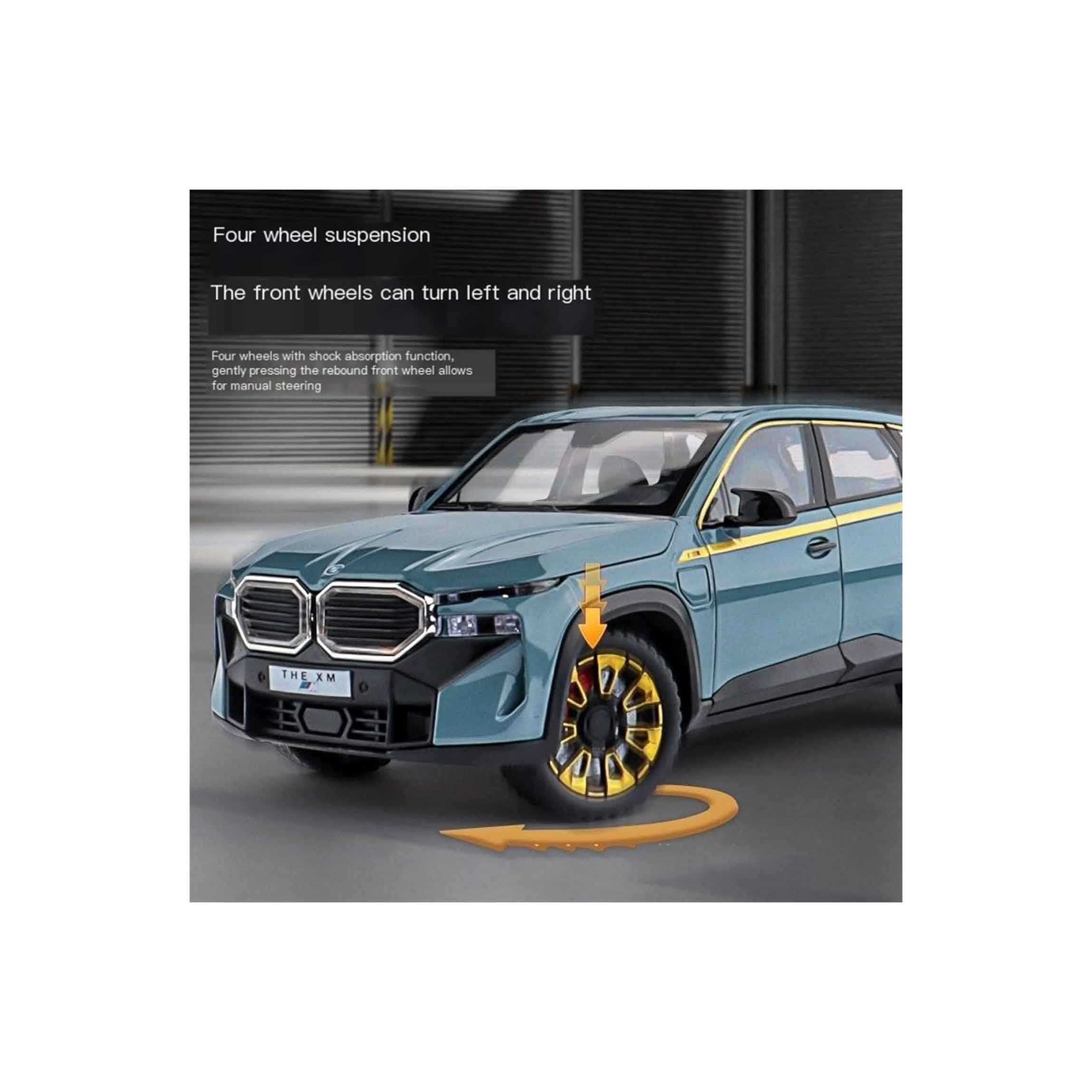 71T87XhUNiL ماشین فلزی BMW XM مدل دودزا