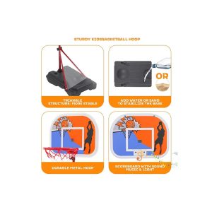 حلقه بسکتبال پایه دار 180 سانتیمتری