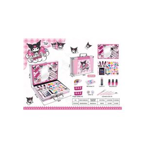 کیف آرایشی چمدانی مدل کرومی مدل 2076