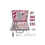 کیف آرایشی چمدانی مدل کرومی مدل 2076