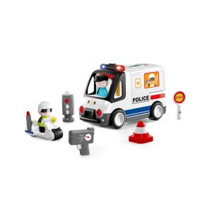 ماشین پلیس آموزشی هولی تویز huile toys کد HE9985