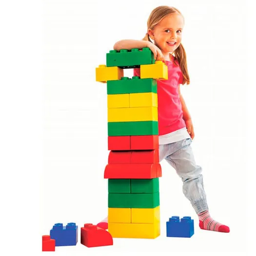 بلوک‌ها و لگوهای بزرگ و نرم