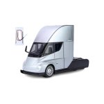 ماکت فلزی تریلی تسلا کد 2449B