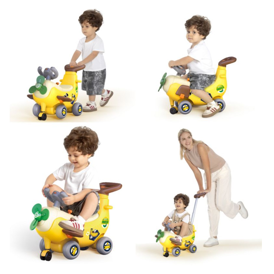 اسباب بازی مدل واکر طرح موز 4 کاره HE9983