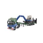 ماکت تریلی حمل بیل مکانیکی KDW 625038