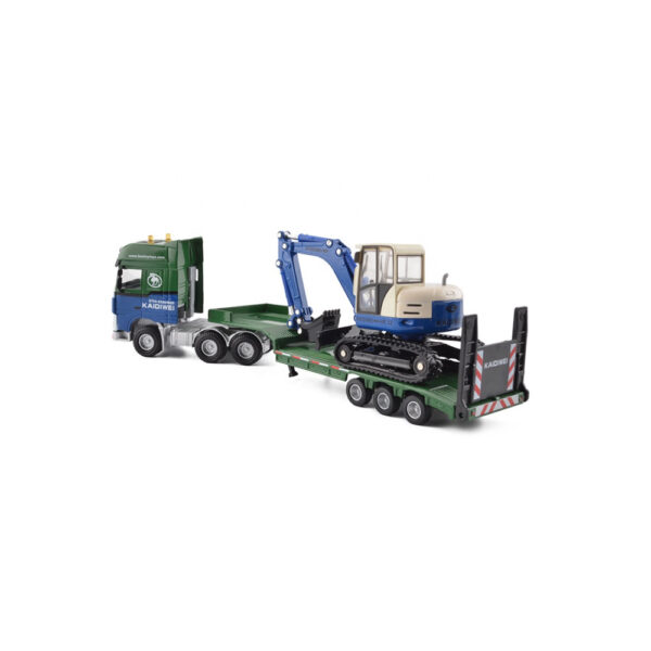 ماکت تریلی حمل بیل مکانیکی KDW 625038