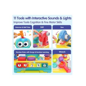 اسباب بازی میز ابزار ربات هولا تویز HE8975