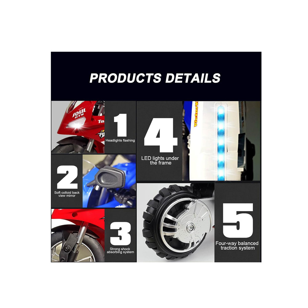 71St4+oZc4L موتور کنترلی تک چرخ زن مدل HC802