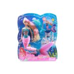 عروسک باربی مدل پری دریایی Defa Lucy 8243