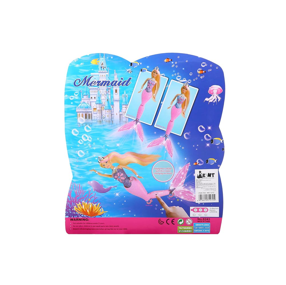 33207127-2 عروسک باربی مدل پری دریایی Defa Lucy 8243