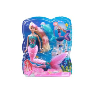 عروسک باربی مدل پری دریایی Defa Lucy 8243