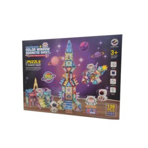 اسباب بازی مگنت آهنربایی 138 قطعه مدل A6631