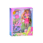 Fasion-Beauty-Defa-Lucy-with-Baby-Carriage-8524-7