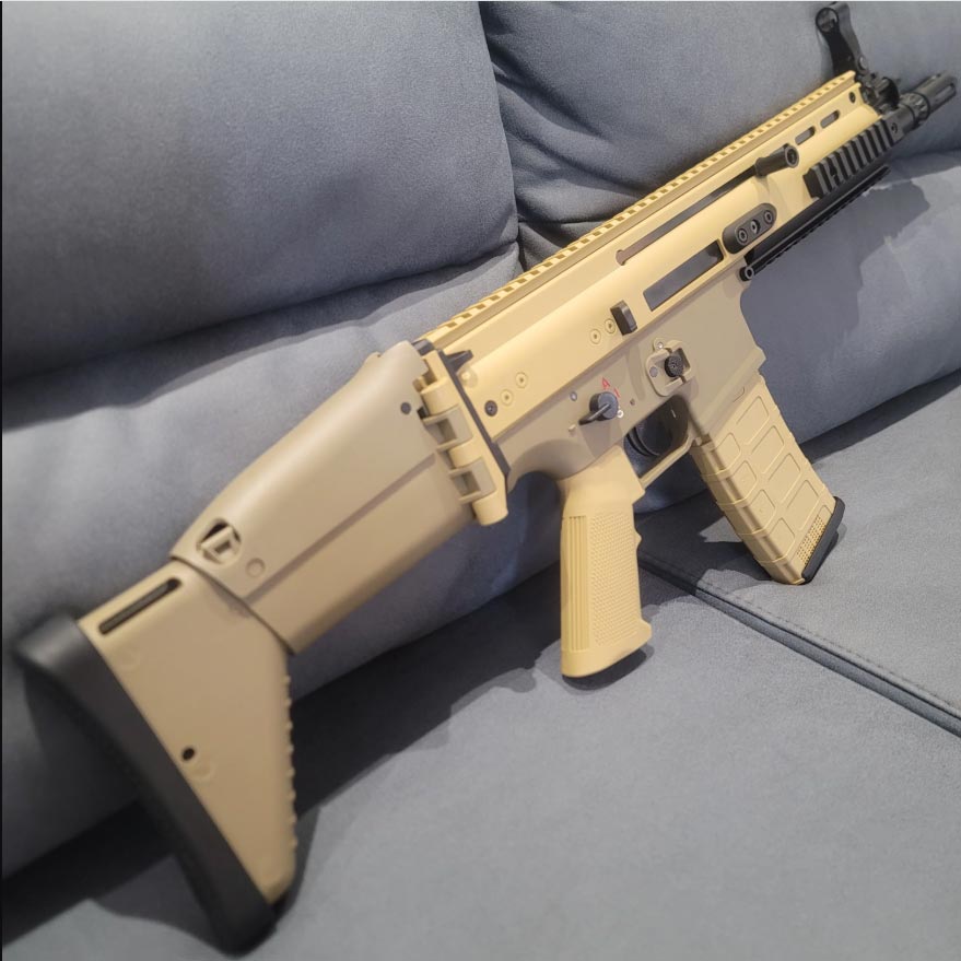 تفنگ تیر ژله ای شارژی mk16 Dekai