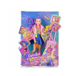 عروسک باربی دفالوسی Colorful day 8518