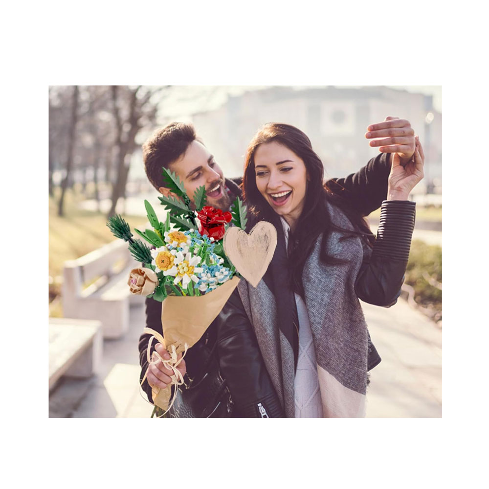 71DgT5olfyL لگو دسته گل 618 قطعه کد 3027