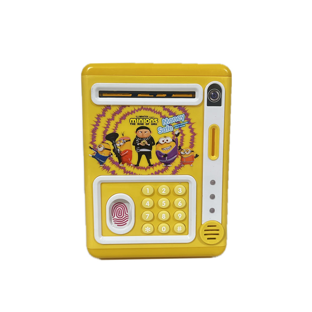 83E5B790-AD2F-4C3F-BCCA-5AC1C6FBB712 اسباب بازی قلک رمزدار مدل مینیون