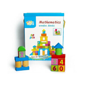 بازی فکری بریکس چوبی 50 قطعه