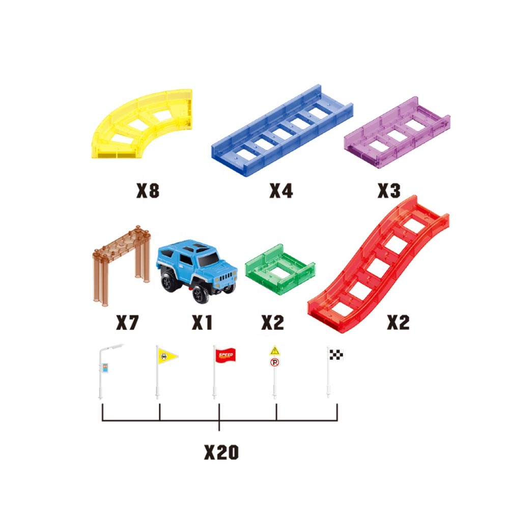 Screenshot-(557) بازی فکری مگنتی تراک 47 قطعه کد HD388A