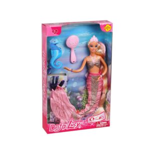 عروسک باربی مدل پری دریایی Defa Lucy 8225