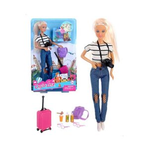 عروسک باربی دفا لوسی مدل جهانگرد کد 8389
