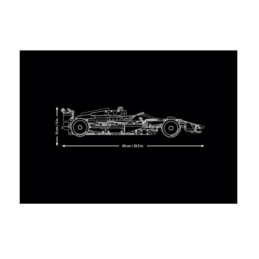 61Yl7CkvHyL لگو تکنیک ماشین فرمول 1 مکلارن مدل P9926