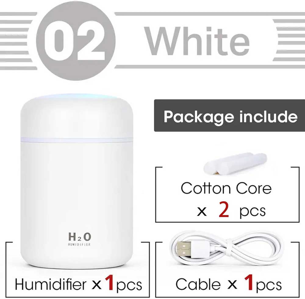 61vjADyvU2L دستگاه بخور سرد H2O Humidifier