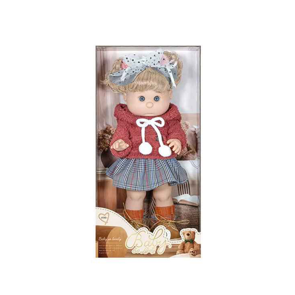 BABY-SO-LOVELY-DOLL-QS83161-1 عروسک دخترانه 40 سانتیمتری کد QS83161
