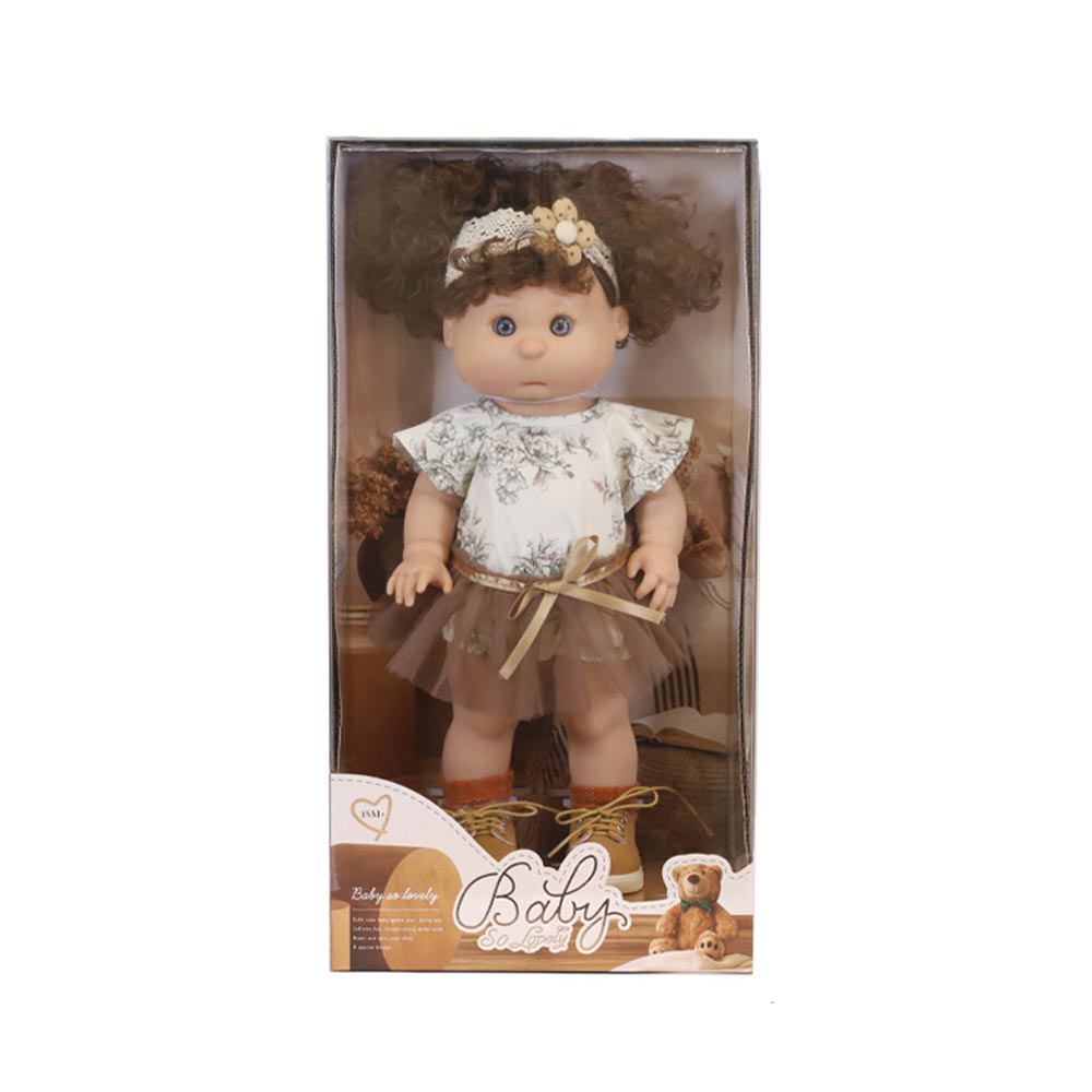 DOLL-QS83162-4 عروسک دخترانه 40 سانتیمتری کد QS83162