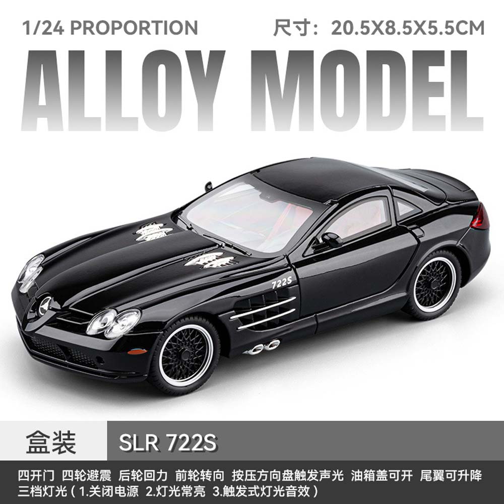 img_0148 ماکت ماشین مدل مرسدس بنز مک لارن SLR 722