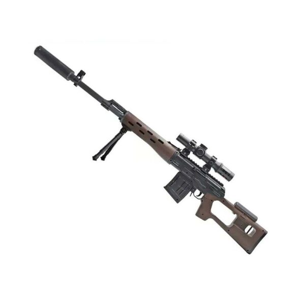 تفنگ اسباب بازی شارژی طرح اسنایپر SVD