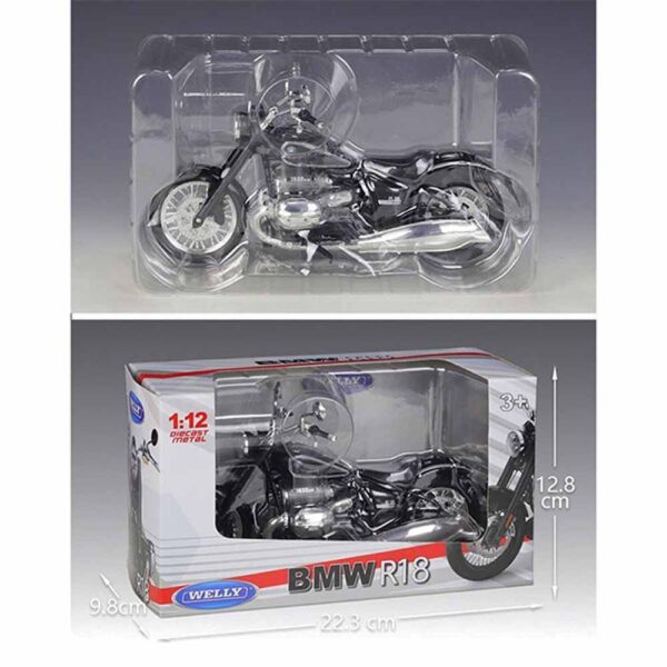 ماکت موتور سیکلت BMW R18 برند Welly