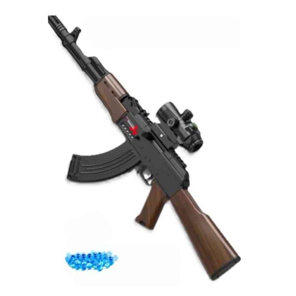 تفنگ تیر ژله ای شارژی مدل AK47