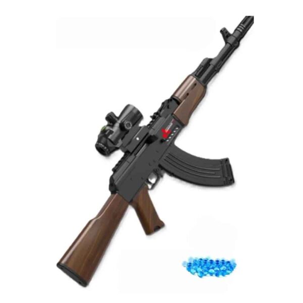 تفنگ تیر ژله ای شارژی مدل AK47
